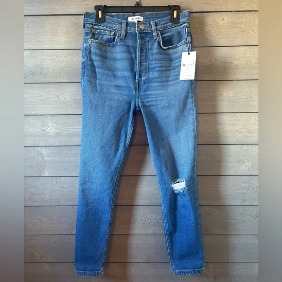 Re/Done 90’s Ultra High Rise Jeans - Picture 1 of 8